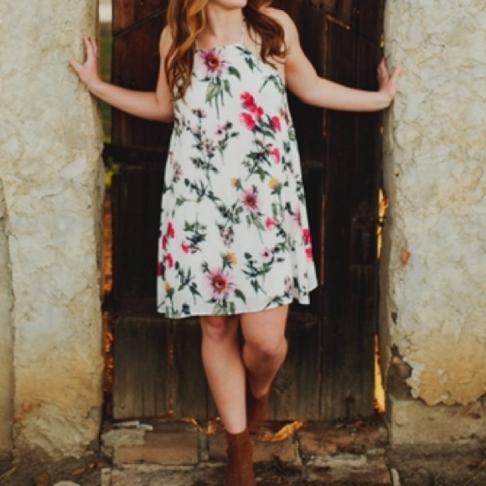 Aakaa Wildflower Dress, Small
